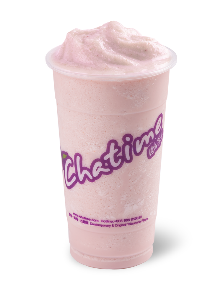 Chatime Strawberry Smoothie | Strawberry Slush | Chatime Canada