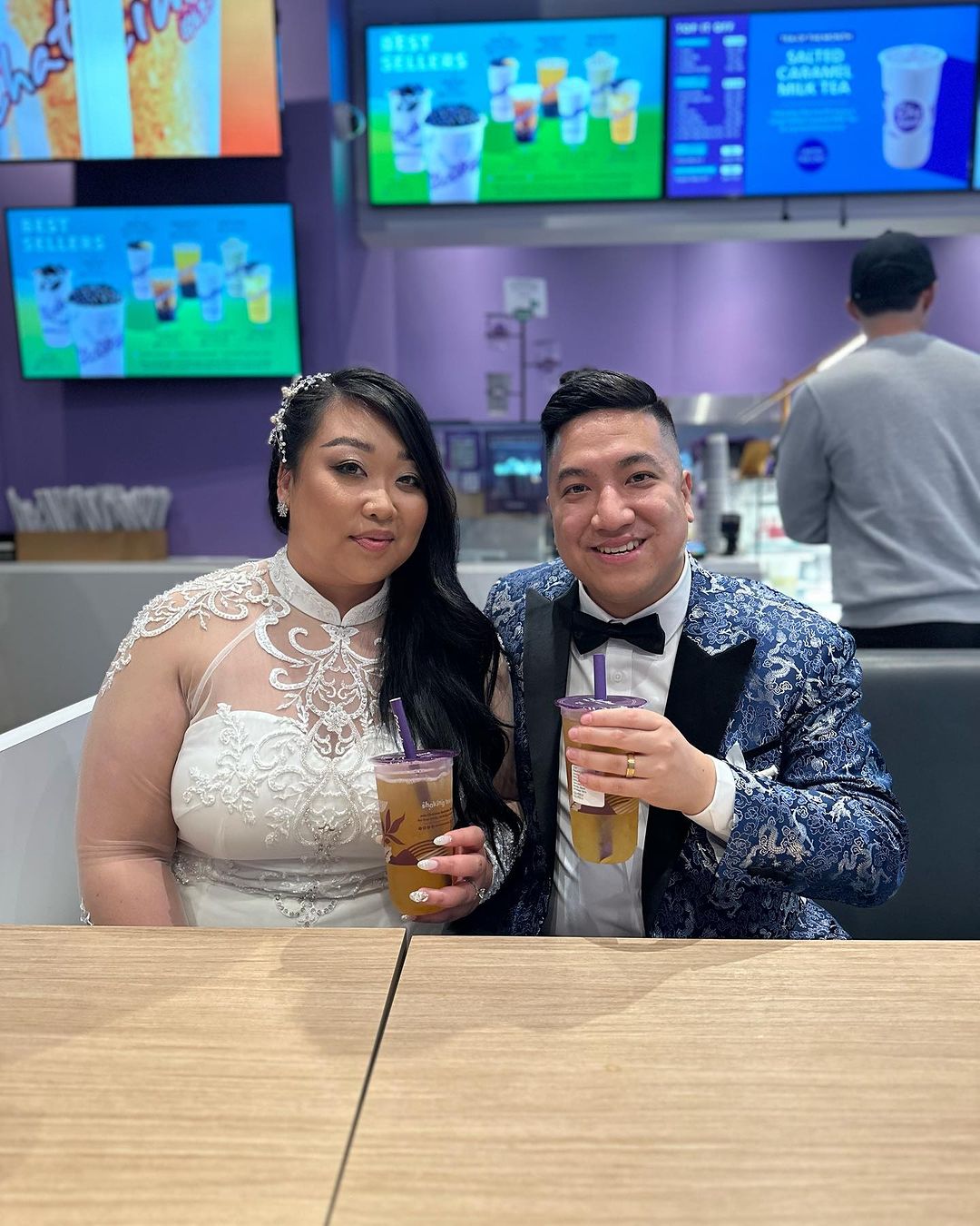 @victor_nguyen
“Chatime is me and my wife’s favourite bubble tea chain! Our first date ended up at a Chatime. 8 years later on our wedding night, we decided to end the celebrations by sharing some Chatime.  We can always rely on their consistency in their drinks and it was a full circle moment for us!”